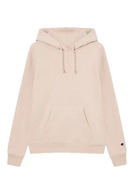 CHAMPION Hooded Sweatshirt tonal logo womens Brown Dame | Sport1.no