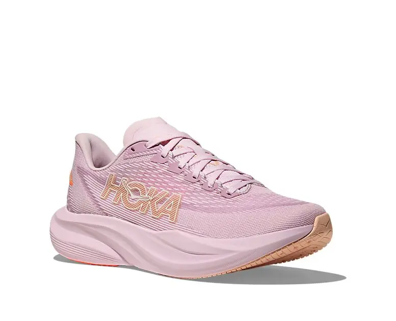 HOKA W MACH 7 LILAC CREAM / TANGERINE GLOW Dame