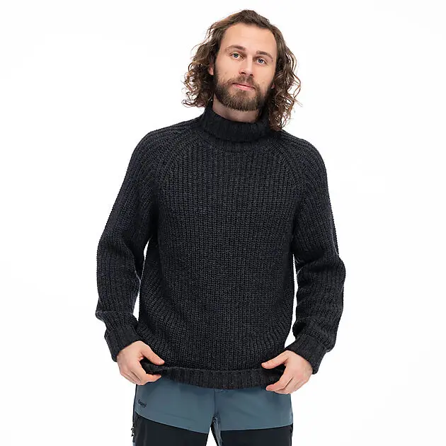 NORDMARKA MERINO HIGH NECK JUMPER ullgenser herre