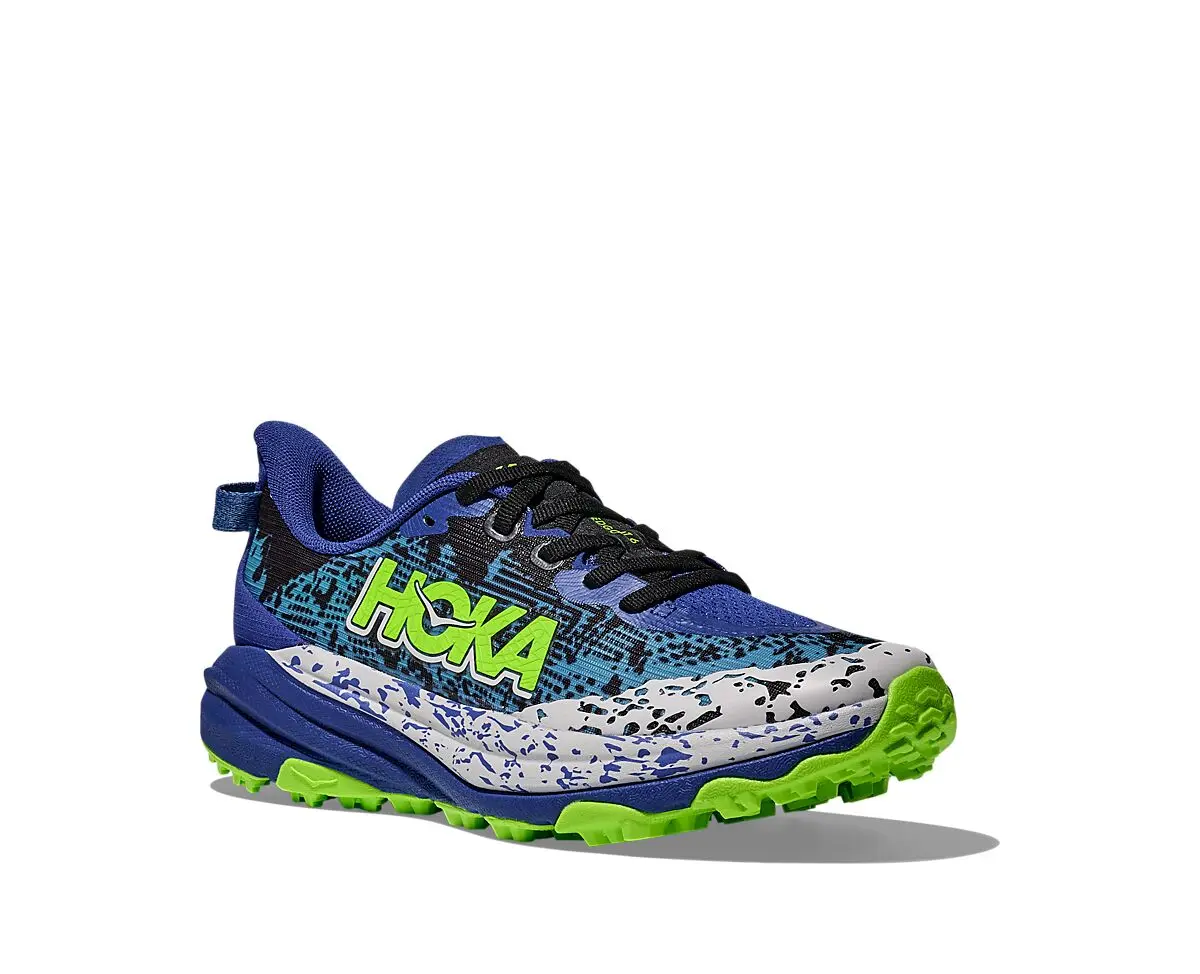 HOKA Y SPEEDGOAT 6 YOUTH NIGHT SKY / NEON LIME Barn