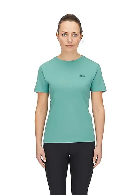 RAB Tuku Ridge Tee t-skjorte dame Glacier Blue Dame