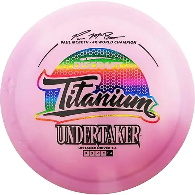 DISCRAFT Titanium Driver Undertaker Assorted Colors Alle