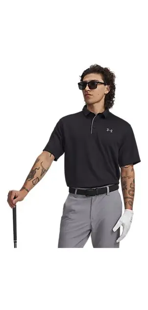 UNDER ARMOUR Tech Polo 001 Black Herre