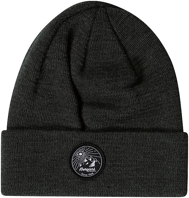BERGANS OF NORWAY Fine Knit V2 Beanie Duke Green Unisex