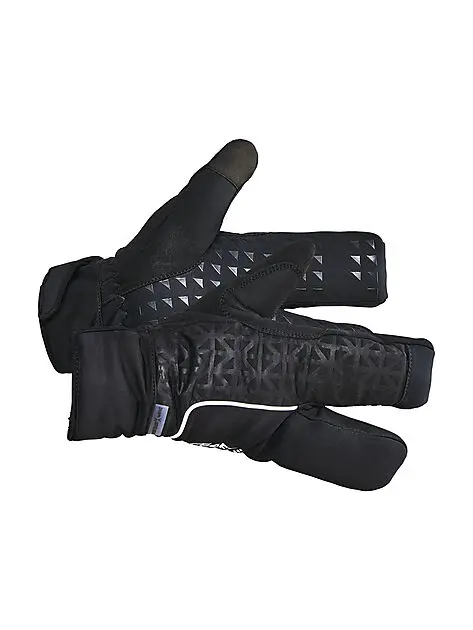 CRAFT Adv Subz Siberian Split Finger Glove Black Unisex | Sport1.no