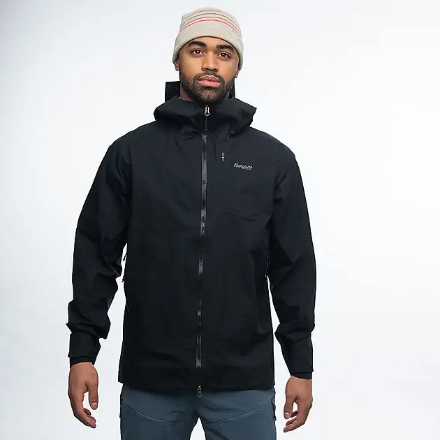 BERGANS OF NORWAY Rabot V2 3-Lags Skalljakke Black Herre