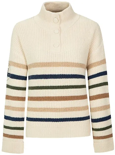 WOOLLAND Lomseggen ullgenser dame Multicolor Dame