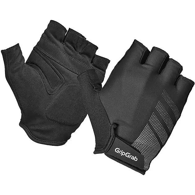 GRIPGRAB GripGrab Ride RC Lite Padded Short Finger Summer Gloves Black Unisex