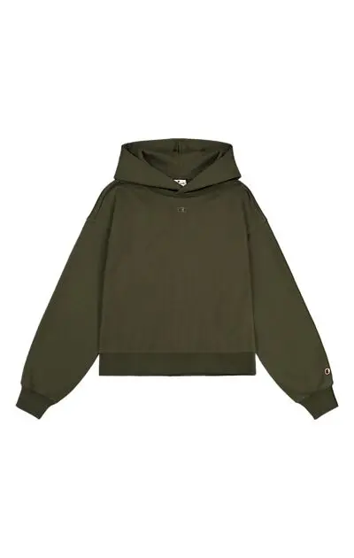 CHAMPION ICONS Hoodie Soft Fleece Forest Night Dame | Sport1.no