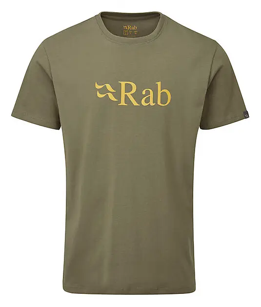 RAB Stance Logo t-skjorte herre Light Khaki Herre