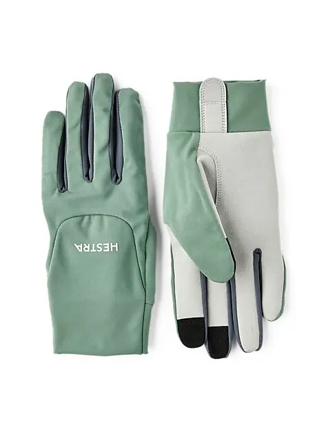 HESTRA Sprint Long - 5 finger Silver green/Silver green Unisex