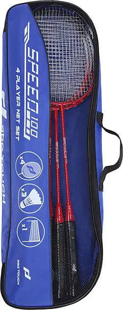 PRO TOUCH Speed 100 - 4 Ply Nt ST RED/BLACK/WHITE Alle