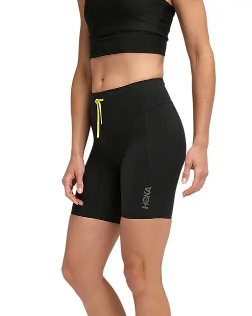 HOKA W SKYBREEZE HALF TIGHT BLACK Dame