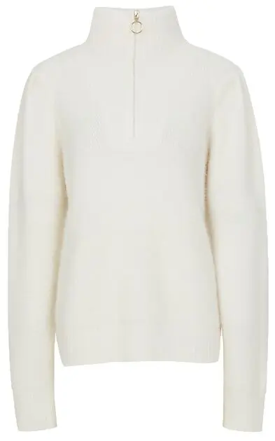 WOOLLAND Loen Knitted sweater 2.0 woman Snow White Dame