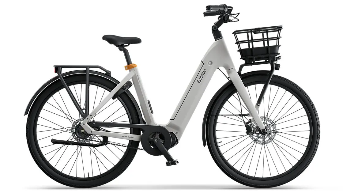 ECORIDE Ambassador 4, Shimano EP5, Belt Disc, Nexus 5 White Unisex | Sport1.no
