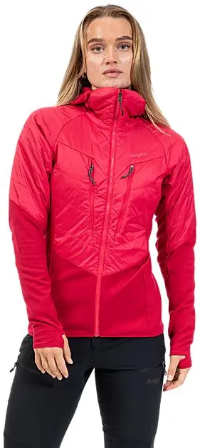 BERGANS OF NORWAY Tind Light Insulated Jacket Women Alpine Rose Dame