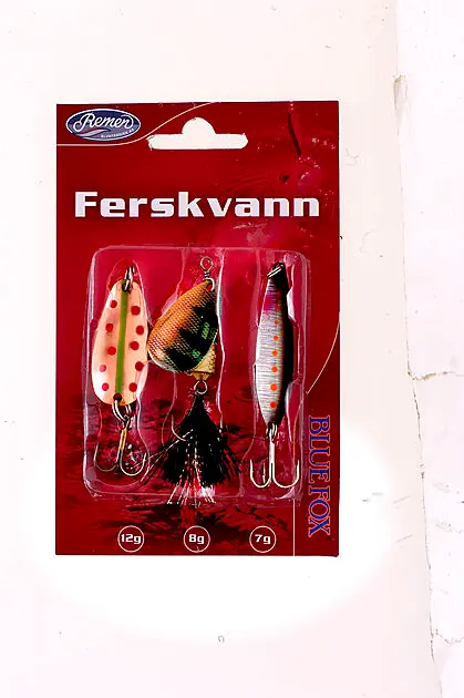 BLUE FOX Sluksett Ferskvann BlueFox 3pk Alle