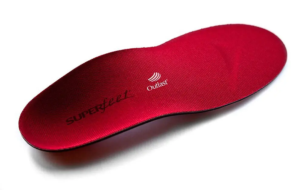 SUPERFEET Custom Carbon Winter Red Alle