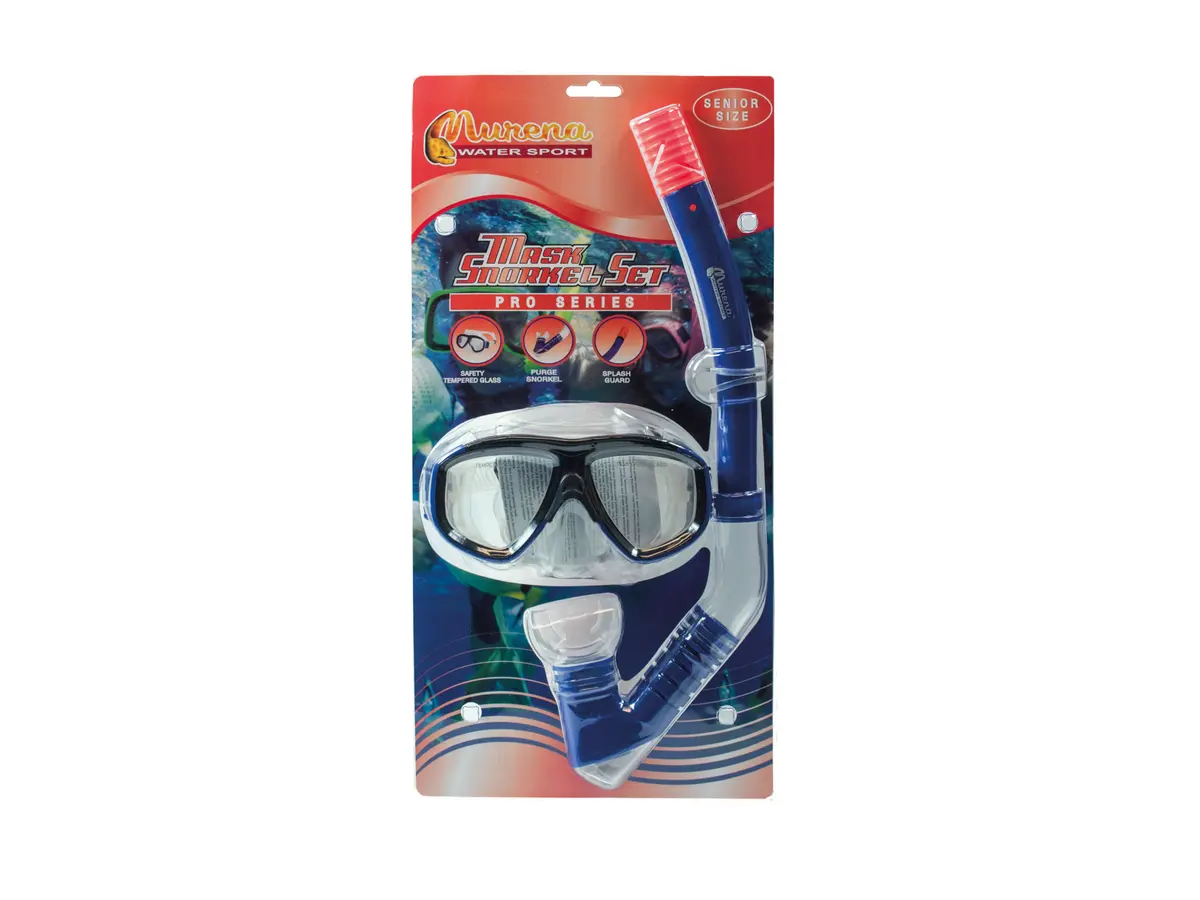 Maske Snorkel Sett Pro Senior