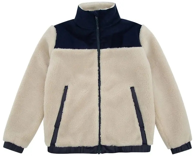 WOOLLAND Stryn Fleece jacket Boy Beige Barn