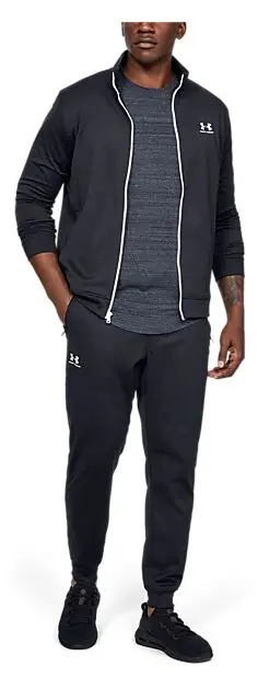 UNDER ARMOUR SPORTSTYLE TRICOT JOGGER Black_001 Herre