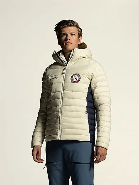 CRAFT OL Norway Light Down Jacket M Tofu/Team Herre