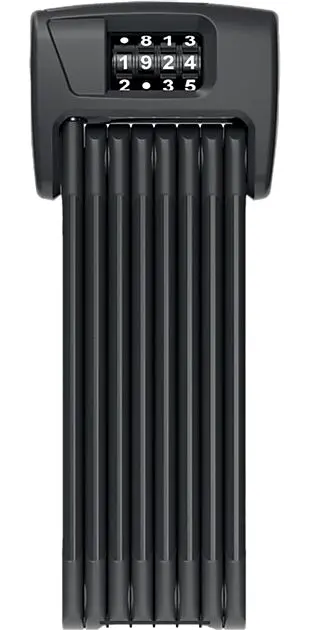 ABUS Foldelås Bordo m/kode 6000C/120cm (Level 10) Sort Unisex