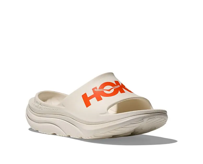 HOKA U ORA ATHLETIC SLIDE FROST / LAVA Unisex