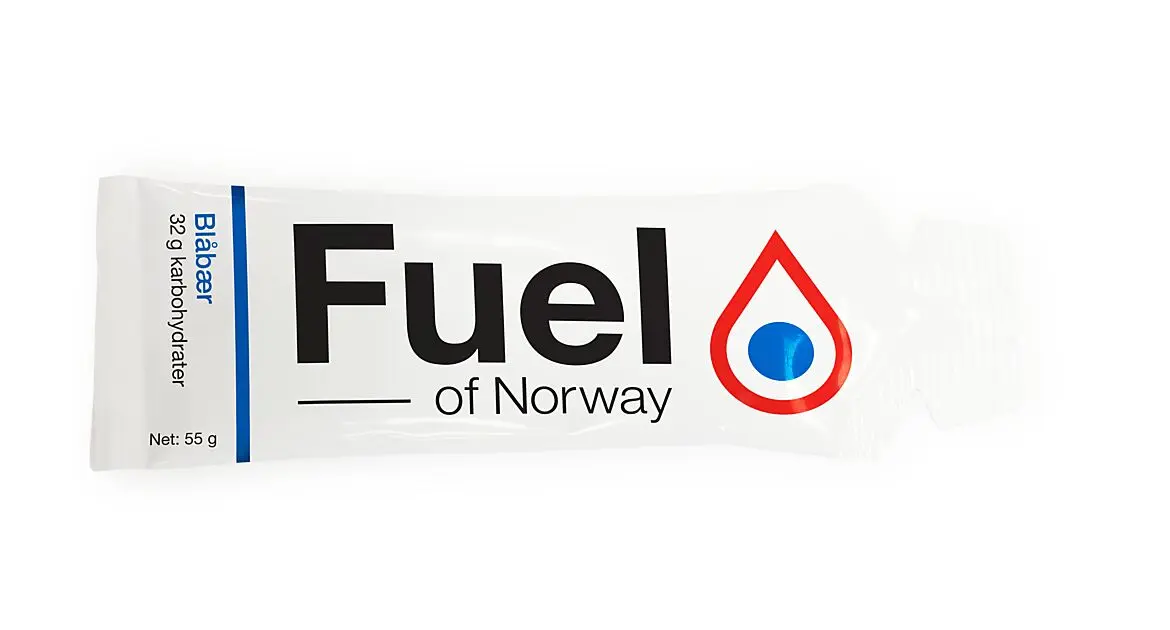 FUEL OF NORWAY Energigel blåbær ESKE a 20 stk Blå Alle | Sport1.no