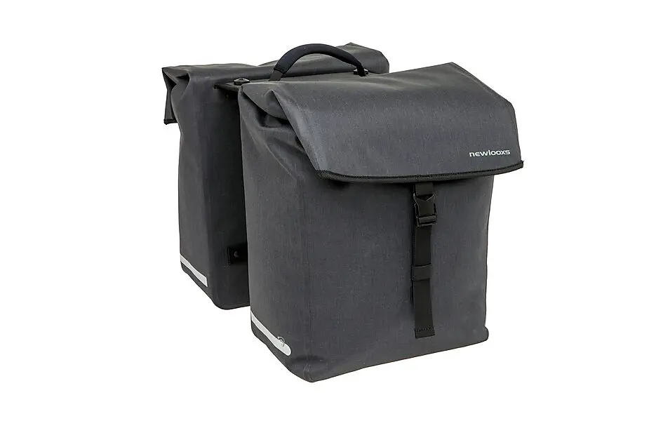 NEWLOOXS Sykkelveske Hamar Double MIK 2.0 Waterproof Anthracite Unisex