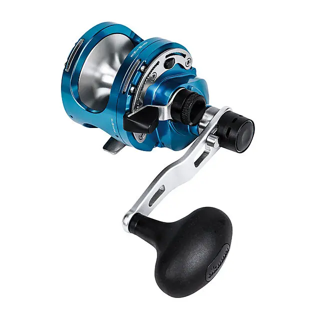 OKUMA Cavalla 5NII Blue RH Jigging 2-speed 6.4:1/3.8:1 Alle