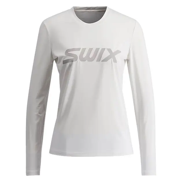 SWIX Relay LS W Bright white Dame