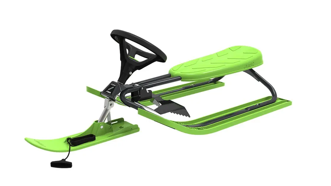STIGA Snowracer ICONIC Lime Green Barn