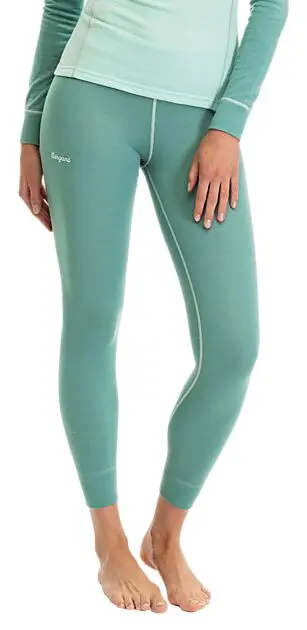 BERGANS OF NORWAY Inner:Dual Merino Tights Women Dark Mint Crush Dame