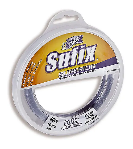 SUFIX SUPERIOR 100M 1,40MM CLEAR Alle | Intersport.no