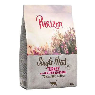 Purizon Single Meat kalkun med lyngblomst 