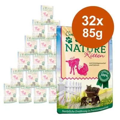 Økonomipakke Best Nature Kitten 32 x 85 g