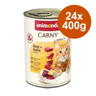 Sparepakke animonda Carny Senior 24 x 400 g