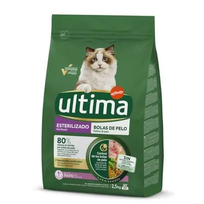 Ultima Cat Sterilised Hairball kalkun
