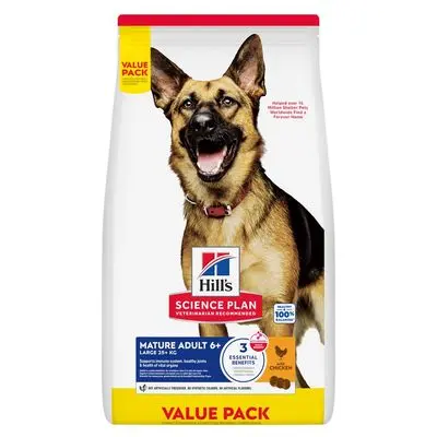 Hill's Science Plan Mature Adult 6+ Large med kylling