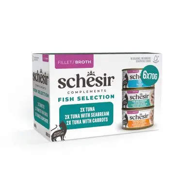 Schesir Complements i buljong 6 x 70 g