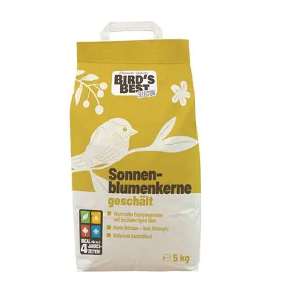 Bird's Best solsikkefrø uten skall