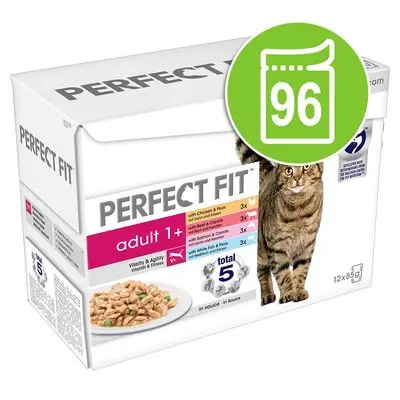 Megasparepakke Perfect Fit 96 x 85 g