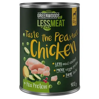Greenwoods Less Meat Peas med erter 6 x 400 g