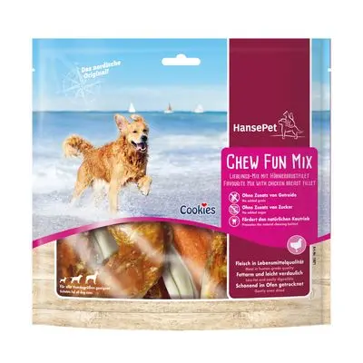 Hansepet Cookies Chew Fun Mix med kylling
