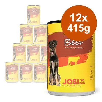 JosiDog våtfôr i saus 12 x 415 g