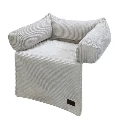 Designed by Lotte Couch pute Ribbet, lys grå