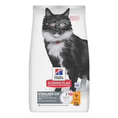 Hill's Science Plan Sterilised Cat Mature Adult 7+ kylling
