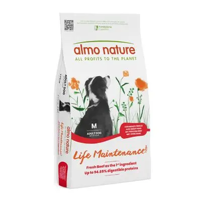 Almo Nature Life Maintenance Adult okse & ris Medium