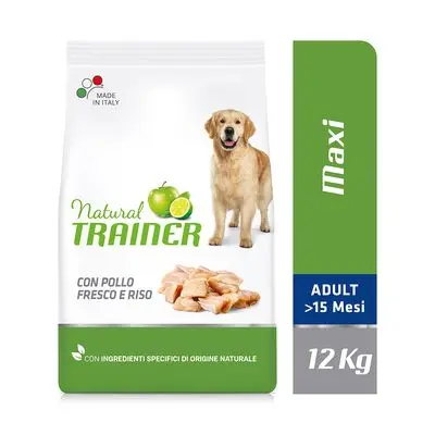 Nova Foods Trainer Natural Maxi kylling, ris og aloe vera